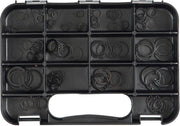 GJ Works Imperial Internal & External Circlip Kit, 115 Pieces - GKA115 - AIMS Industrial Supplies