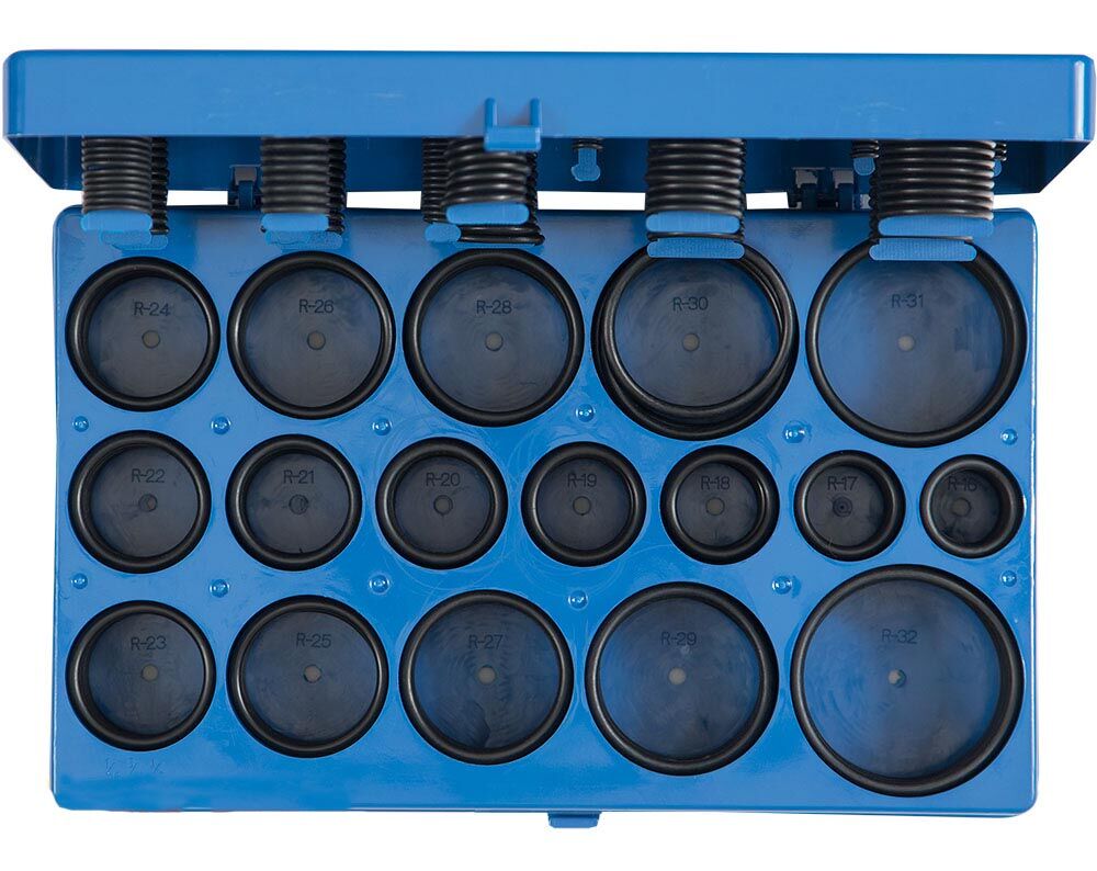 GJ Works Imperial O - Ring Assortment Kit, 419 Pieces - GKA420 - AIMS Industrial Supplies