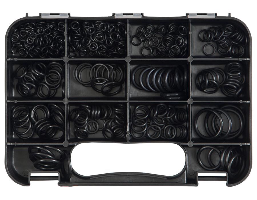 GJ Works Imperial O - Ring Kit, 435 Pieces - GKA435 - AIMS Industrial Supplies