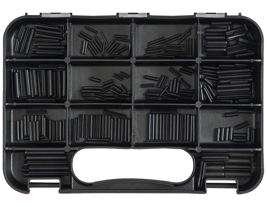 GJ Works Imperial Roll Pins Kit, 285 Pieces - GKA285 - AIMS Industrial Supplies