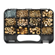 GJ Works Metric Hex Nut Kit, 655 Pieces - GKA6551