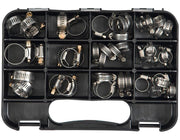 GJ Works Metric Hose Clamp Kit, 42 Pieces - GKA42 - AIMS Industrial Supplies