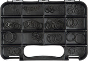 GJ Works Metric Internal & External Circlip Kit, 120 Pieces - GKA110 - AIMS Industrial Supplies
