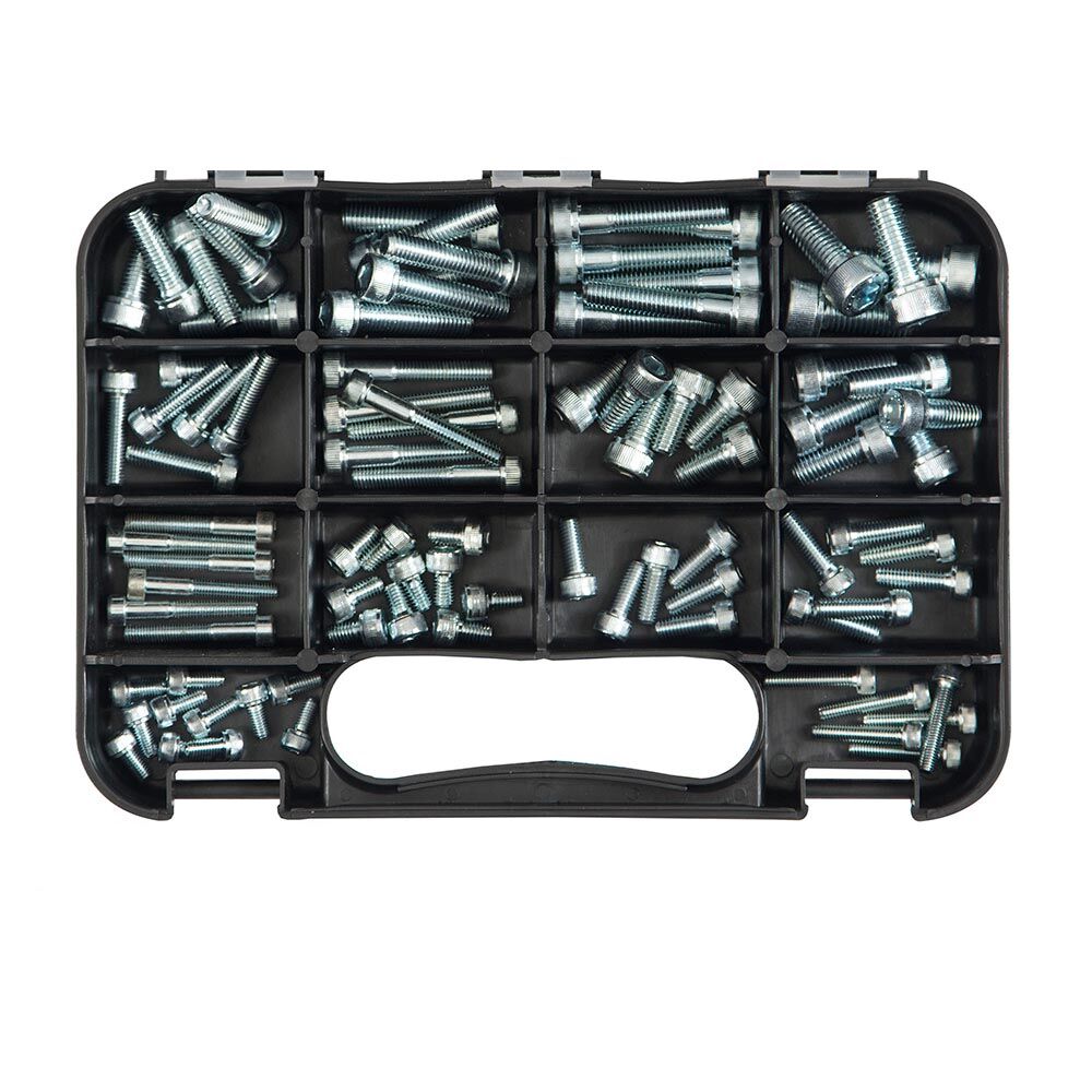 GJ Works Metric Socket Head Cap Screws, 90 Pieces - GKA90 - AIMS Industrial Supplies