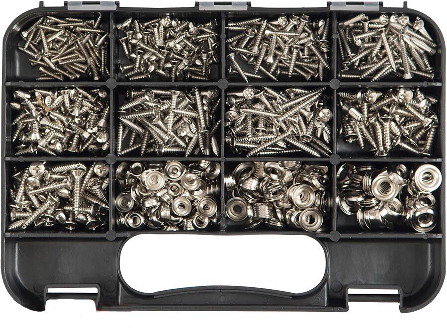 GJ Works Phillips Raised & Countersunk Self - Tapping Screw Kit - GKA810 - AIMS Industrial Supplies