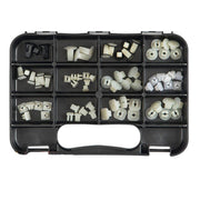 GJ Works Plastic Screw Grommet Kit, 70 Pieces - GKA70 - AIMS Industrial Supplies