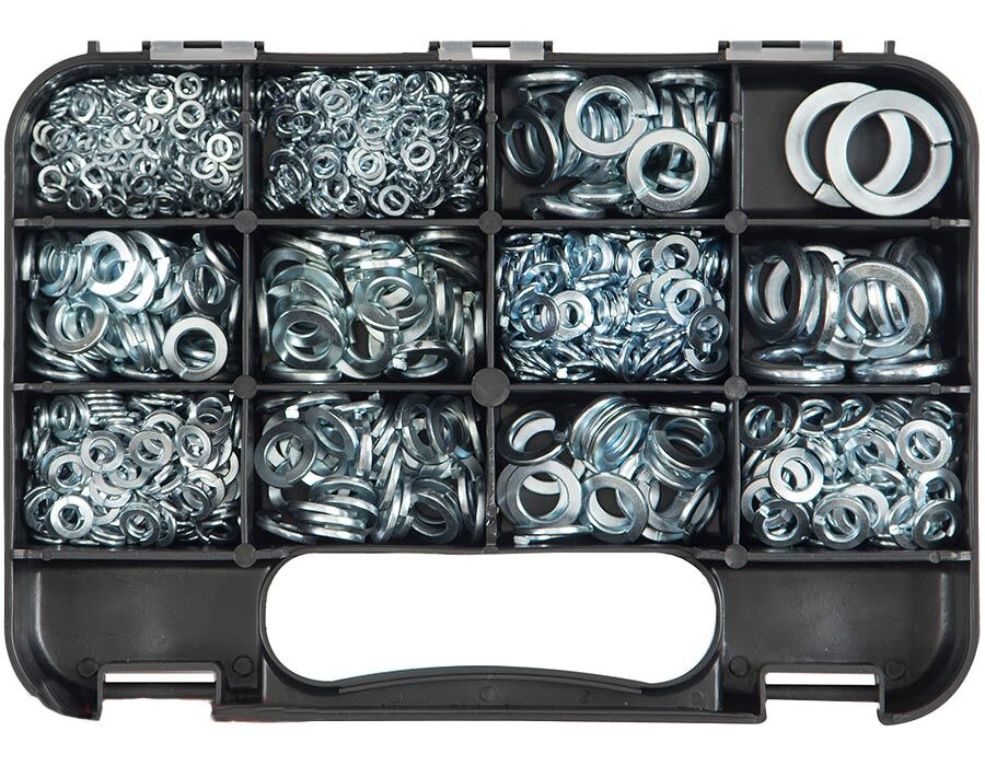 GJ Works Spring Washers, 933 Pieces - GKA9331