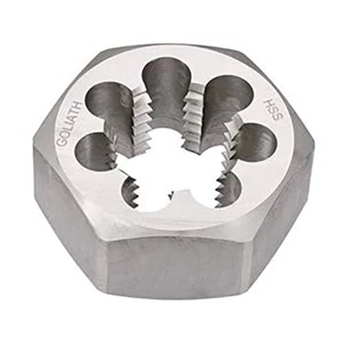 Goliath 1-1/2" x 12 TPI UNF HSS Hexagonal Die Nut - FH23DJ