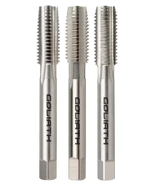 Goliath 14 x 2mm MC Straight Flute Left Hand HSS Tap Set - B45ED4L