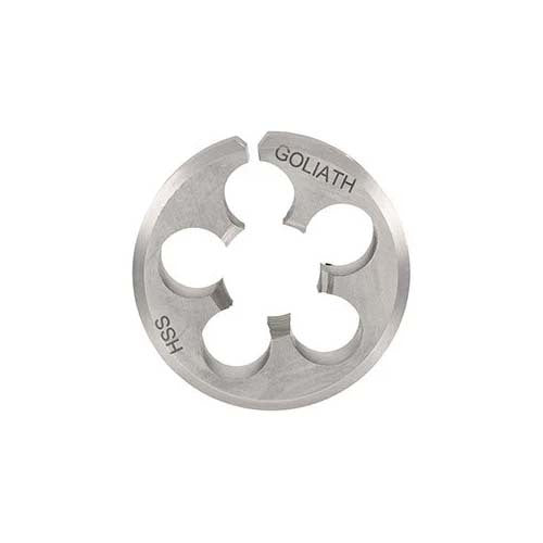Goliath 16 x 1mm MF 1-1/2" HSS Left Hand Button Die - F446XEDL
