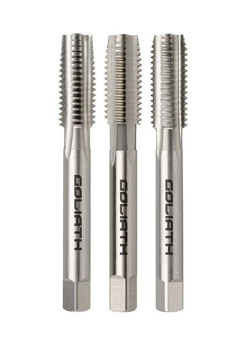 Goliath 45 x 1.5mm MF Straight Flute Tap Set HSS Bright - K577XED6