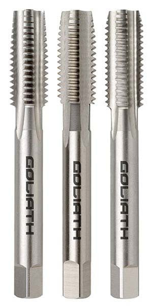 Goliath 7/16" x 20 UNF Left Hand HSS Tap Set - B14DD4L