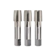 Goliath BSPT HSS Bright Pipe Tap Set - AIMS Industrial Supplies