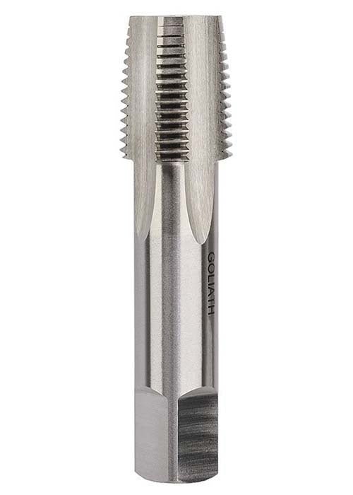 Goliath BSPT Taper HSS Bright Pipe Tap - AIMS Industrial Supplies