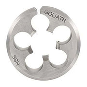 Goliath BSW HSS Left Hand Circular Split Button Die1