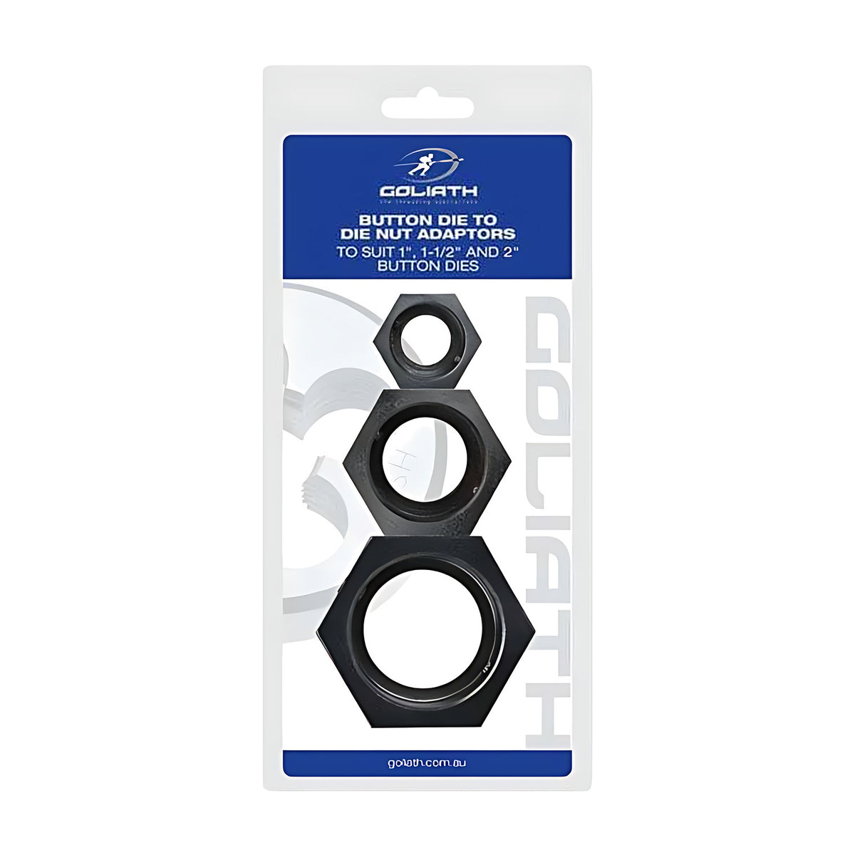 Goliath Button Die To Die Nut Adaptor Set F - FH1152