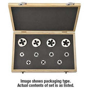 Goliath ED1434MCF M6 - M20, 1/4" - 3/4" UNC / UNF Button Die Set - HSS - AIMS Industrial Supplies