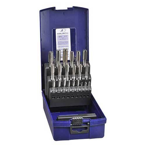 Goliath ETDS03 No 6 - 40 - 1/2" UNF Tap Set - HSS, - AIMS Industrial Supplies