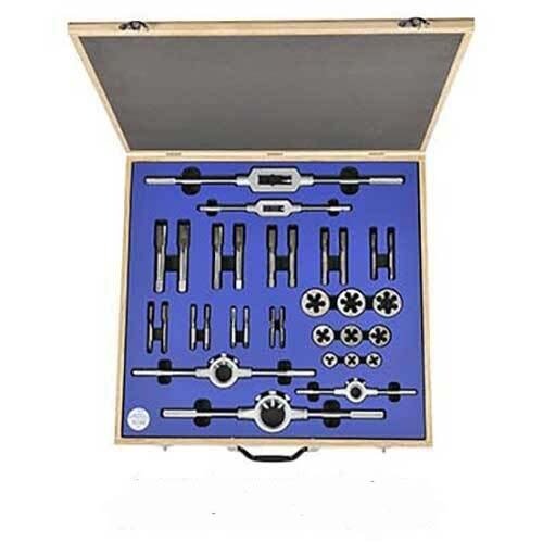 Goliath ETDS44 M6 - M24 Metric Coarse Tap and Die Set - HSS - AIMS Industrial Supplies