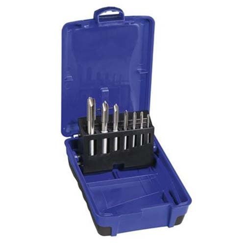Goliath ETW1812SP BSW Spiral Point Machine Tap Set 1/8 - 1/2" - HSS-Co5 - AIMS Industrial Supplies