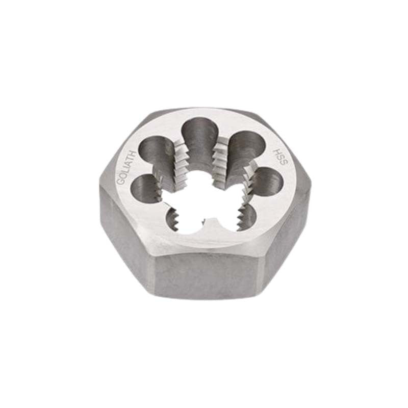 Goliath Metric Coarse Hexagonal HSS Die Nut - AIMS Industrial Supplies