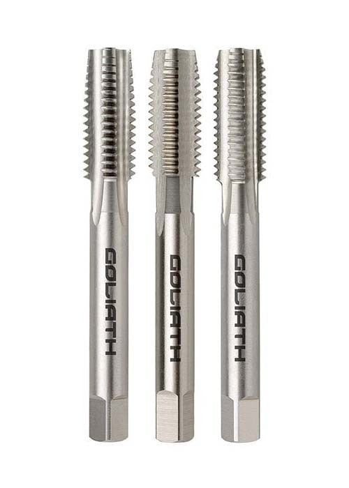 Goliath MF Straight Flute Tap Set HSS Bright 2 - AIMS Industrial Supplies
