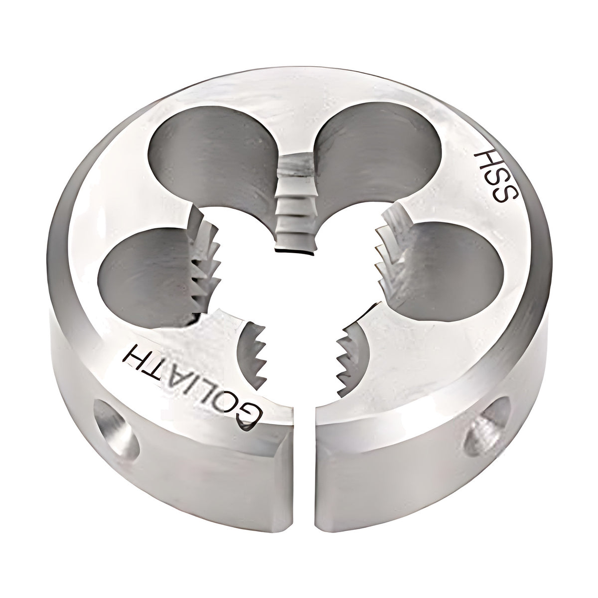 Goliath No. 0 x 10mm BA 1" HSS Circular Split Button Die - F65FB