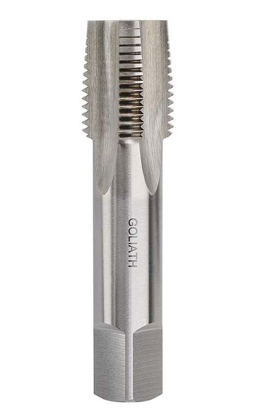 Goliath NPSF (Dryseal) Taper HSS Bright Pipe Tap - AIMS Industrial Supplies