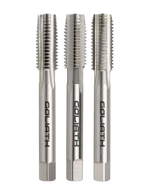 Goliath UN HSS Bright Straight Flute Tap Set - AIMS Industrial Supplies