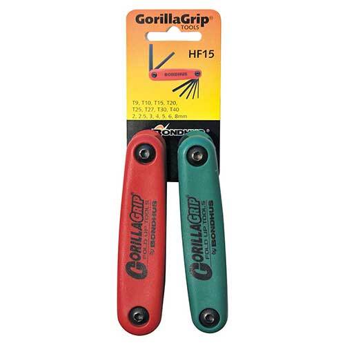 Gorilla Grip Fold - Up Utility Multi - Pack Screwdriver Set - AIMS Industrial Supplies