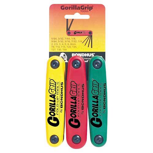 Gorilla Grip Fold - Up Utility Multi - Pack Screwdriver Set - AIMS Industrial Supplies
