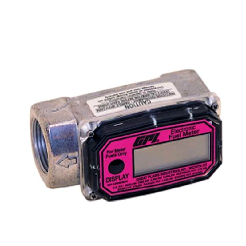 GPI 100LPM DieseI 1" Digital Inline Meter - 01A12LM - AIMS Industrial Supplies