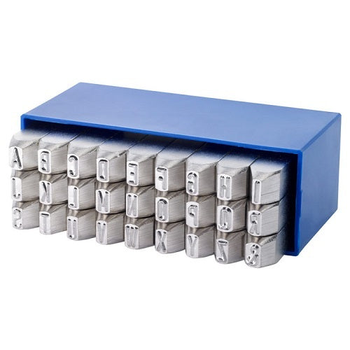 Gravurem 4mm Letter  Metal Stamps Heavy Duty - 27-pieces