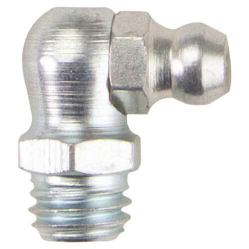 Grease Nipple 90° Stainless Steel L - N081M - 90SS - AIMS Industrial Supplies