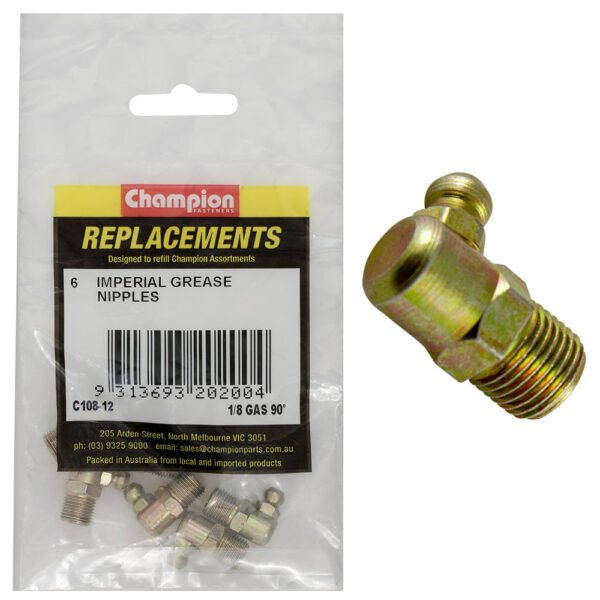 Grease Nipple Imperial Refill 90° - AIMS Industrial Supplies