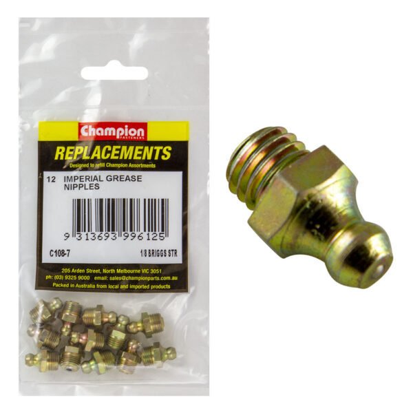 Grease Nipple Imperial Refill Straight - AIMS Industrial Supplies