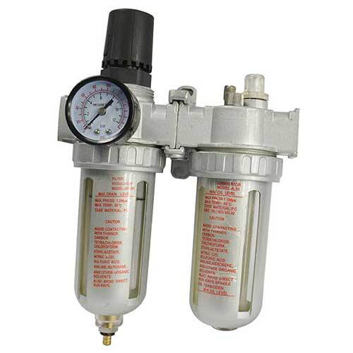 Grip® 115mm Air Filter Regulator and Lubricator 150 PSI1