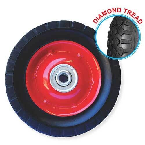 Grip® 150 x 35mm Semi-Pneumatic Rubber Tyred Wheel2