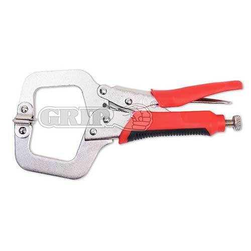 Grip® 150mm Locking C-Clamp Swivel Pad