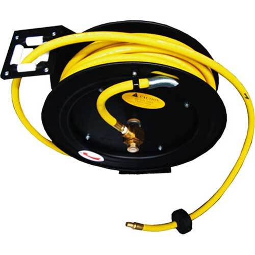 Grip 15m Heavy Duty Rubber Air Hose Reel (Auto Retractable Rewind)1