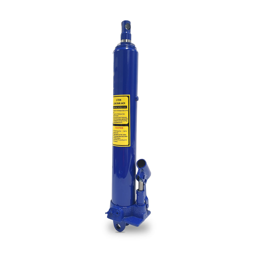 Grip 3 Tonne Hydraulic Ram With Hook To Suit Engine Crane & UTE Crane