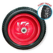 Grip® 400mm Steel Centered Puncture Proof Wheel 25mm Axle Diameter1
