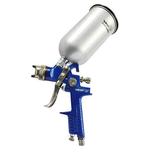 Grip® 650ml Grip Gravity Feed Air Spray Gun with Two Nozzle(1.4 & 2mm)1