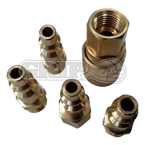 Grip® Brass Quick Coupler Set, 5 Pieces1