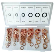 Grip® Brass Washer Assortment Metric Set, 240 Pieces1