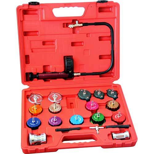 Grip Cooling System and Radiator Cap Pressure Tester, 21 Pieces1