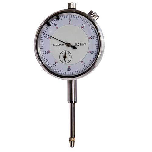 Grip® Dial Indicator 0 - 25mm Range .01mm Graduation1