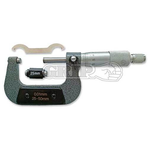 Grip® External Micrometer Screw Gauge - Metric 25 - 50mm1