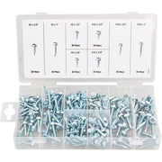 Grip® Hex Head Self Drilling Screw Assortment Set, 200 Pieces1