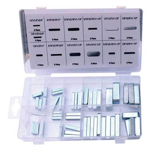 Grip® Key Stock Assortment Imperial Set, 60 Pieces1